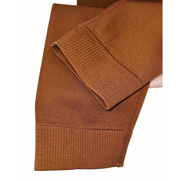 We Wore What Seamless High Waisted Leggings Sz S Brunette Brown Heavyweight NEW - Picture 10 of 13